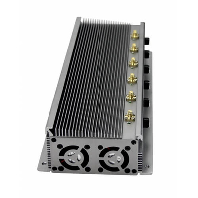 Anti jammer software | GPS WiFi VHF UHF Radio Frequency Jammer High Power 6 Antennas , 15 Watt Out Put