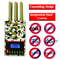 Compact Handheld Cellular Signal Jammer 6 Antenna With Cooling Fan Inside