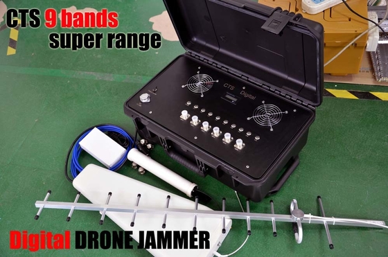 Digital Directional Drone Jammer For 310-470Mhz 800MHZ 900mHZ Gps &amp; Glonass
