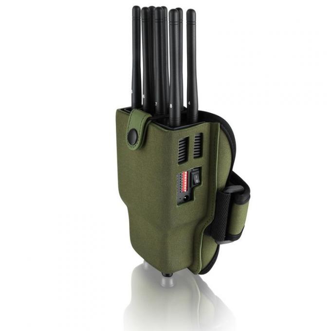4g lte gsm high power portable mobile phone jammer - 6 Bands Signal Blocker; GSM, 3G, 4G GPS Lojack Jammer/Blocker Cover Range 50m