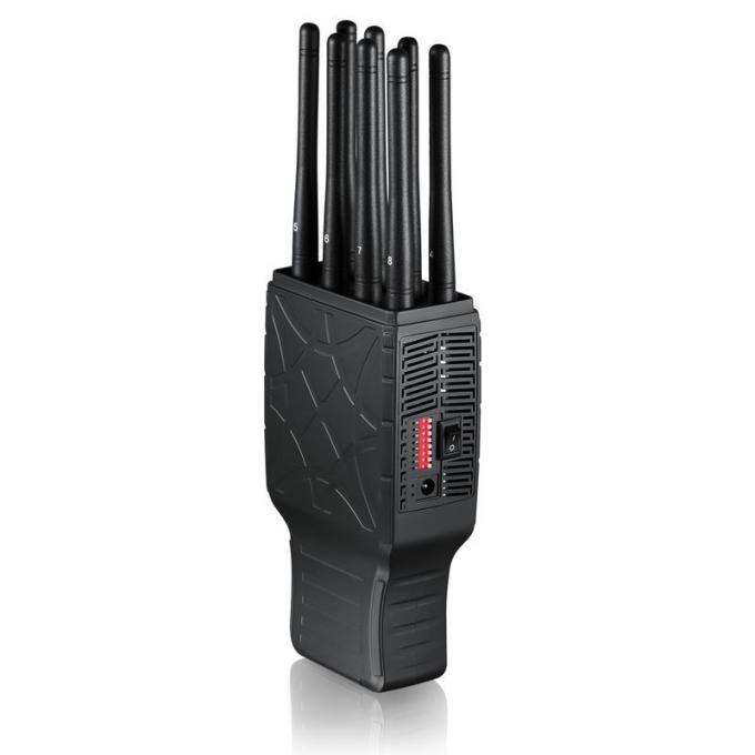 4g lte gsm high power portable mobile phone jammer - 6 Bands Signal Blocker; GSM, 3G, 4G GPS Lojack Jammer/Blocker Cover Range 50m