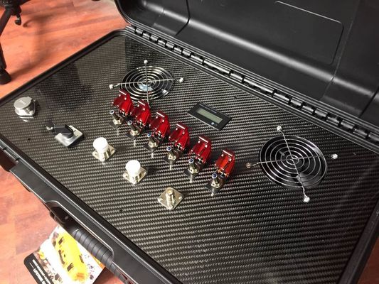 quality  300M Range IED Radio Signal Jammer 20-500Mhz Digital Noise Technology factory