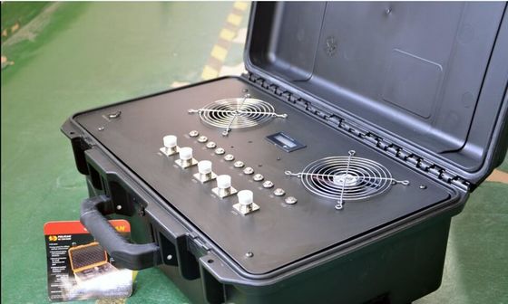 quality  Digital Source IED Convoy Bomb Jammer Roof Mounted 20-6000Mhz Frequency factory
