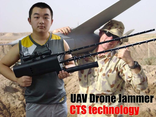 Generation 3 Drone Frequency Jammer Gun 3 In 1 With Digital Interference Source