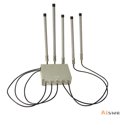 100W High Frequency Jammer With Omni - Directional Antenna For Cell Phone 4G LTE