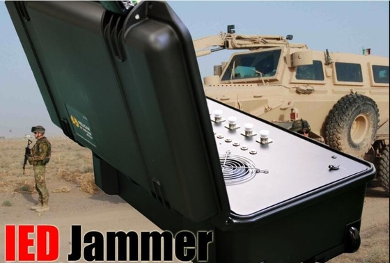 Digital LED Portable Bomb Jammer 20-520 Mhz 800-6000 Mhz For Military